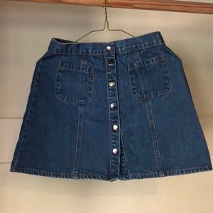 Urban outfitters denim skirt